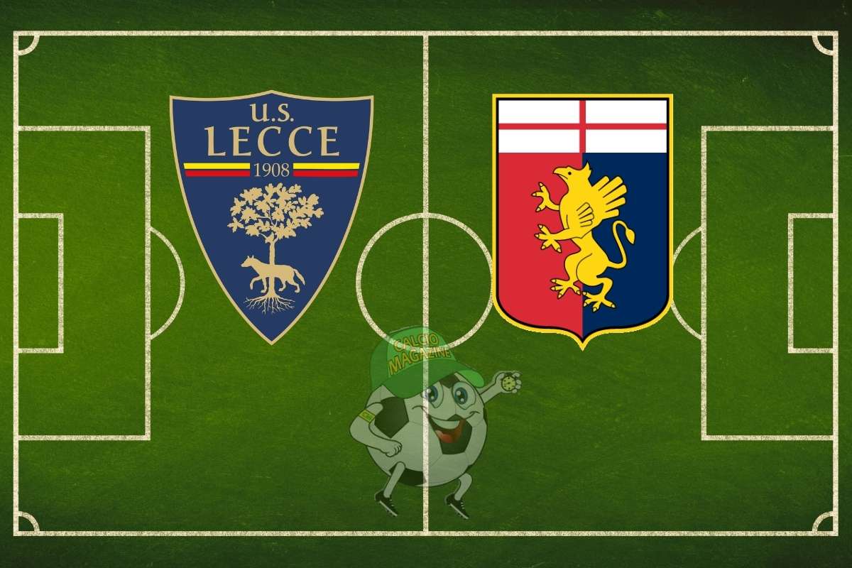 Lecce Genoa cronaca diretta live e risultato in tempo reale