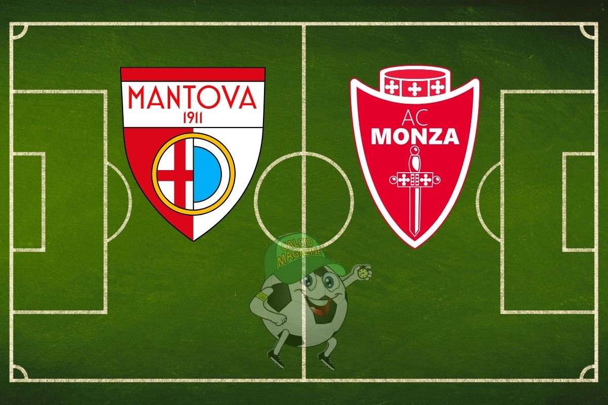 Mantova Monza cronaca diretta live e risultato in tempo reale