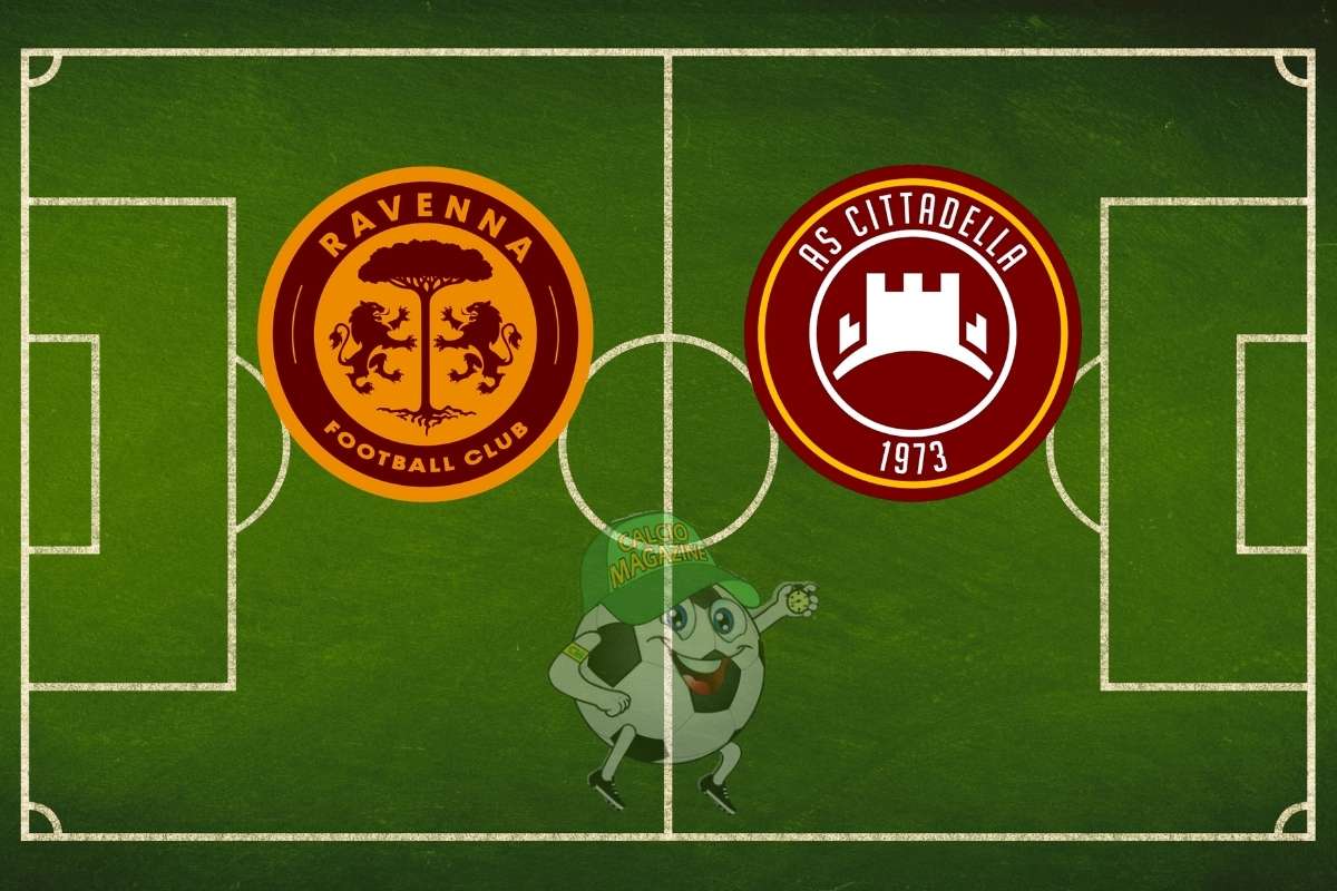 Ravenna Cittadella cronaca diretta live risultato in tempo reale