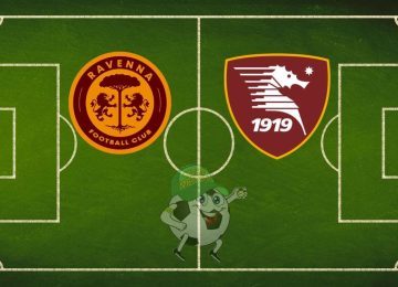 Ravenna Salernitana cronaca diretta live e risultato in tempo reale