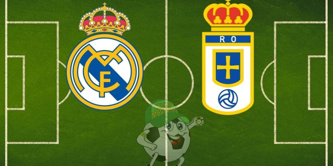 Real Madrid Oviedo cronaca diretta live risultato in tempo reale