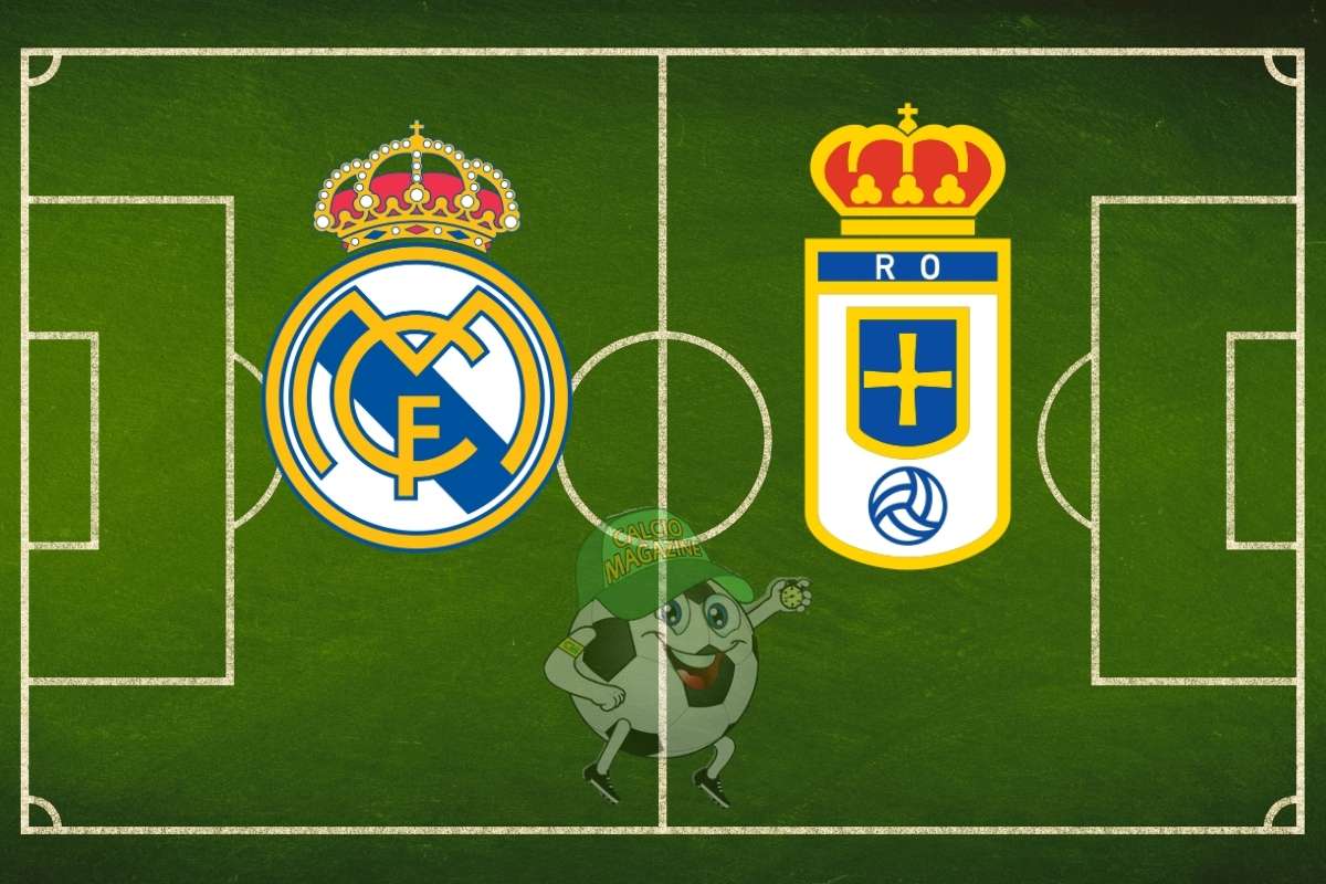 Real Madrid Oviedo cronaca diretta live risultato in tempo reale