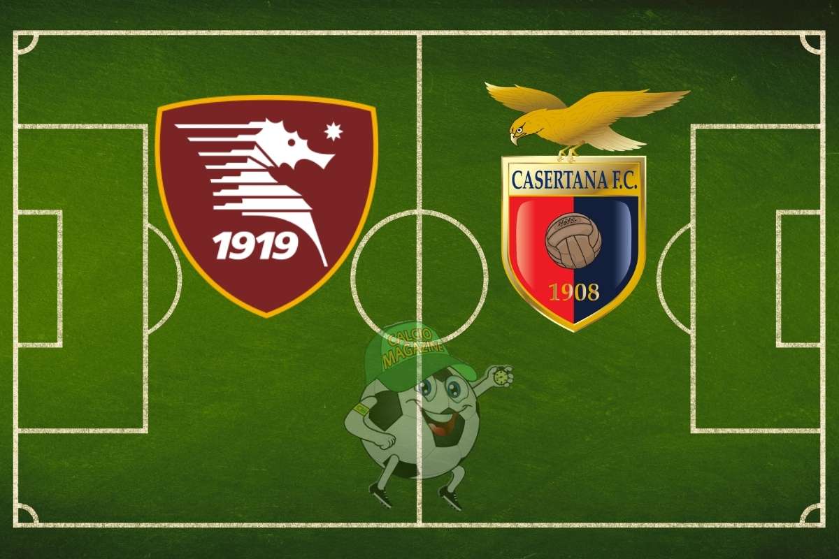 Salernitana Casertana cronaca diretta live risultato in tempo reale