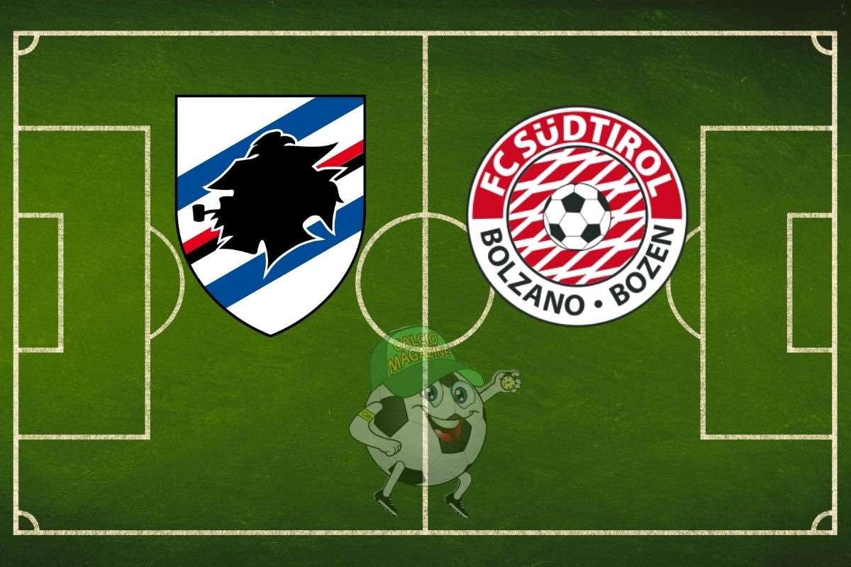Sampdoria Sudtirol cronaca diretta live e risultato in tempo reale