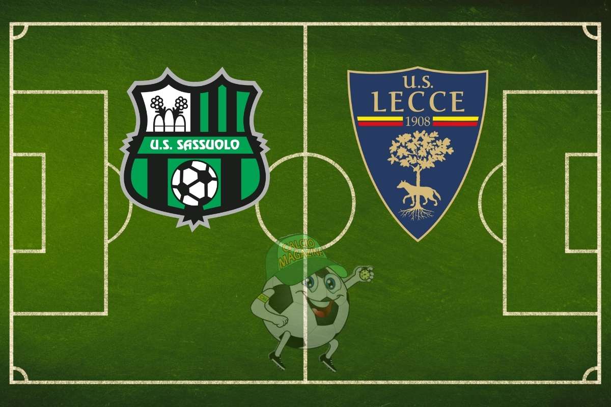 Ssassuolo Lecce cronaca diretta live e risultato in tempo reale