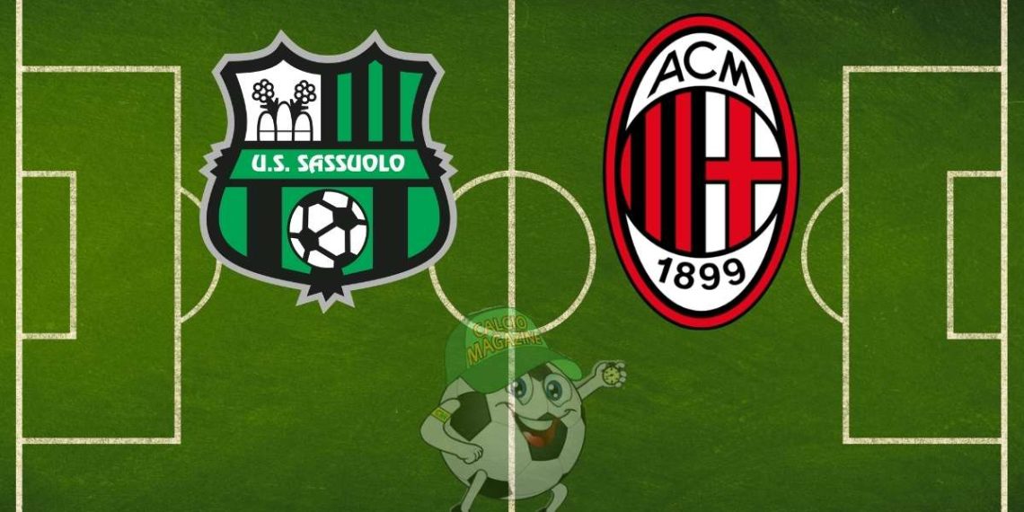 Sassuolo Milan cronaca diretta live e risultato in tempo reale
