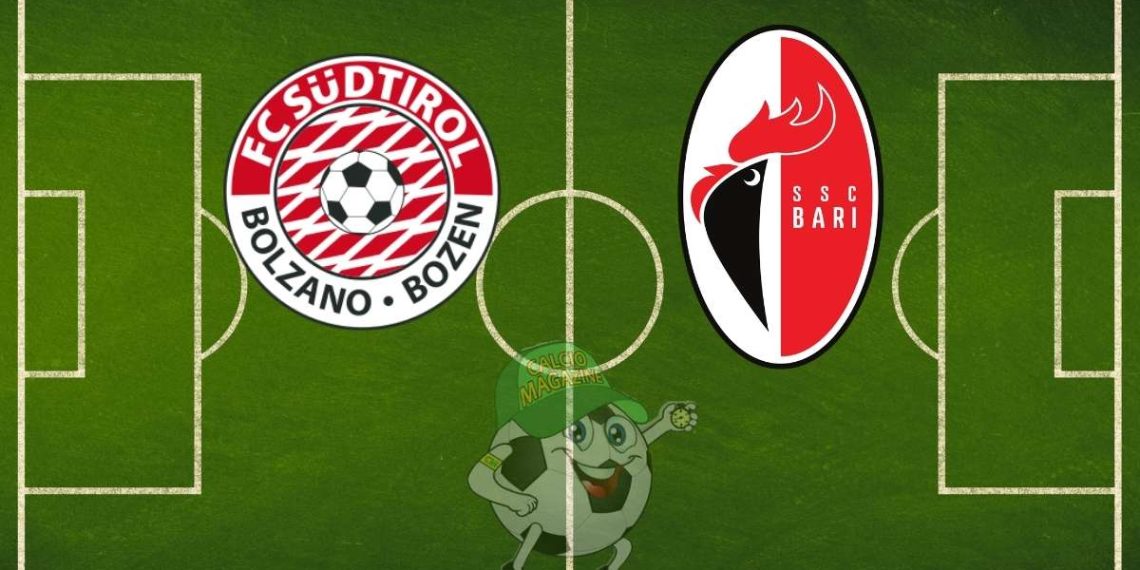 Sudtirol Bari cronaca diretta live e risultato in tempo reale