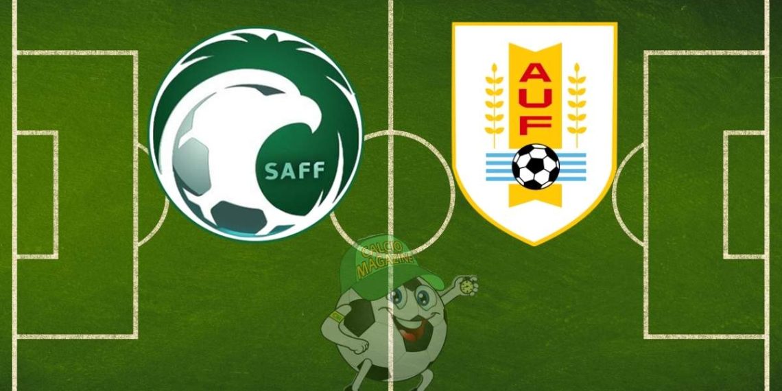 Arabia Saudita Uruguay cronaca diretta live e risultato in tempo reale