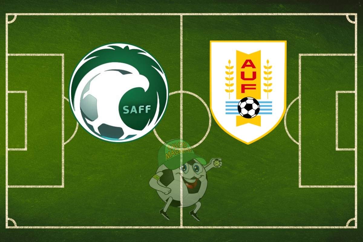 Arabia Saudita Uruguay cronaca diretta live e risultato in tempo reale