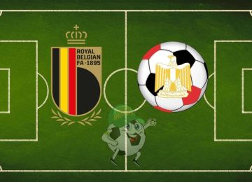Belgio Egitto cronaca diretta live e risultato in tempo reale