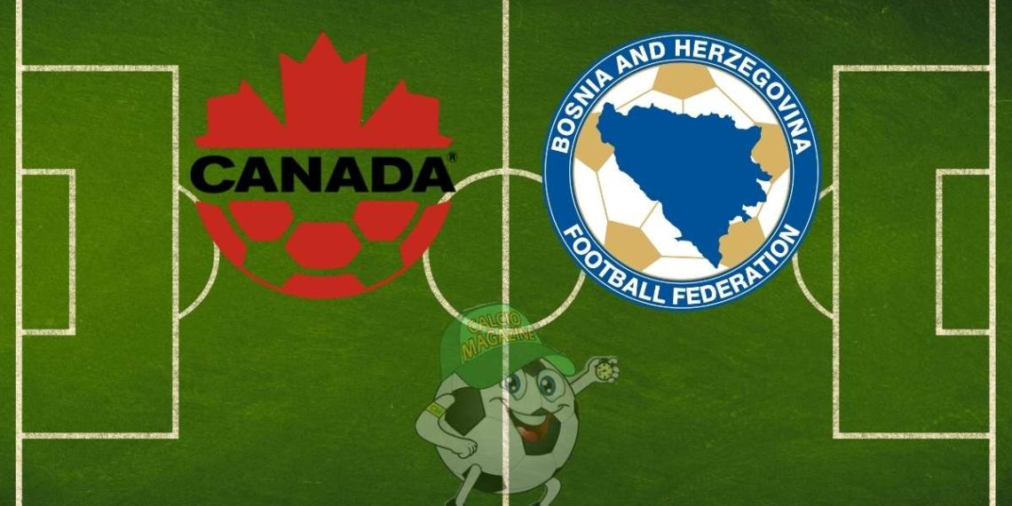 Canada Bosnia-Erzegovina cronaca diretta live e risultato in tempo reale