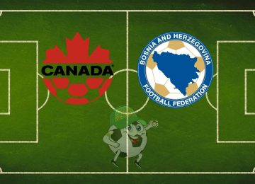 Canada Bosnia-Erzegovina cronaca diretta live e risultato in tempo reale