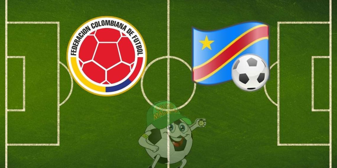 Colombia DR Congo cronaca diretta live e risultato in tempo reale