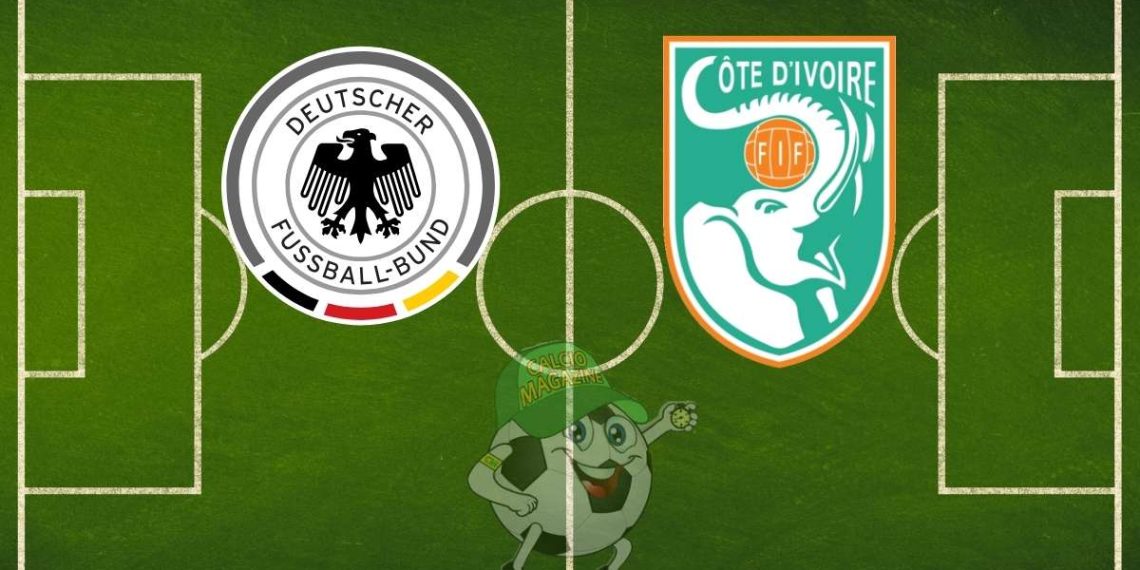 Germania Costa d'Avorio cronaca diretta live e risultato in tempo reale