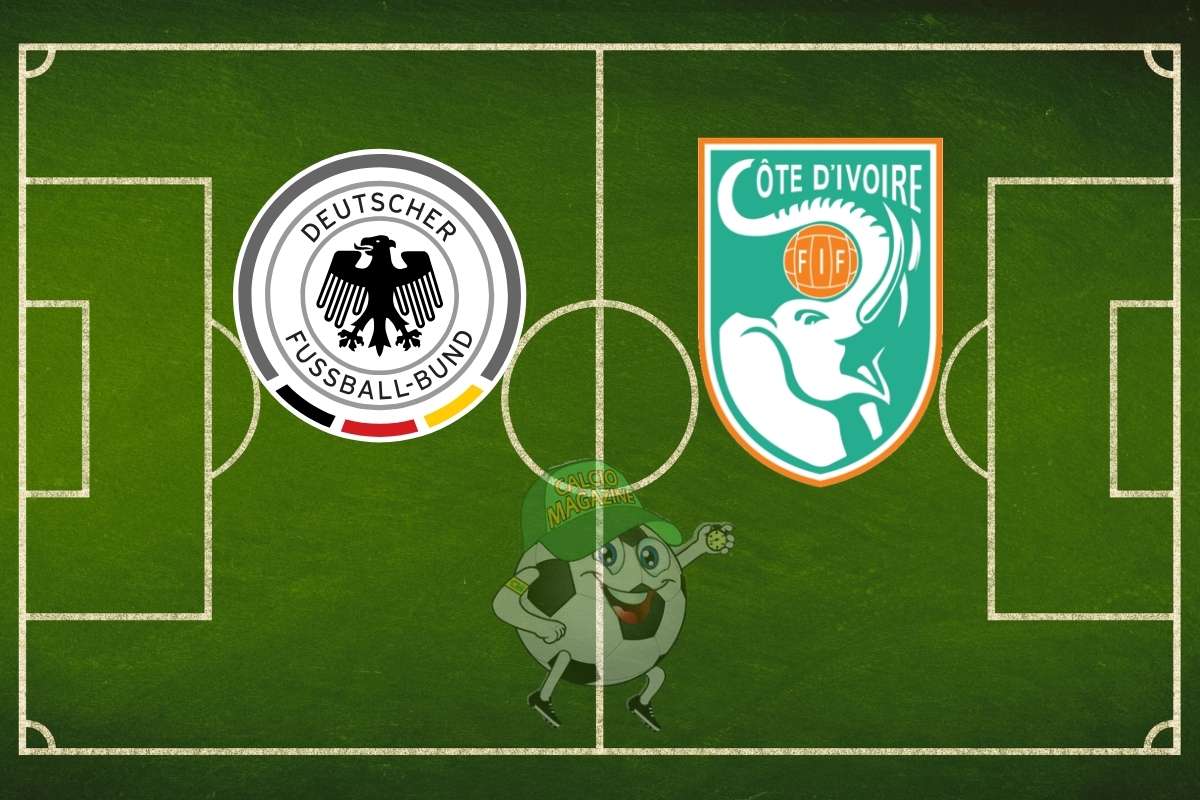 Germania Costa d'Avorio cronaca diretta live e risultato in tempo reale
