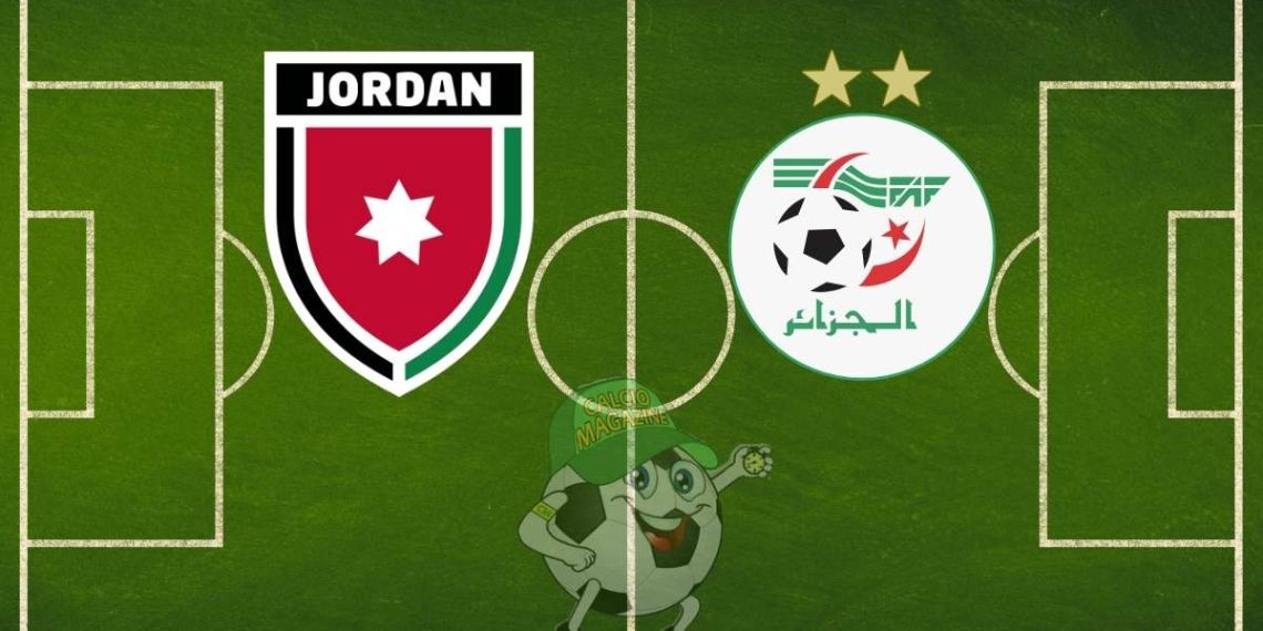 Giordania Algeria cronaca diretta live e risultato in tempo reale