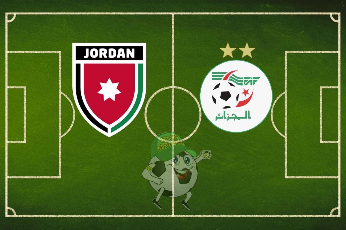 Giordania Algeria cronaca diretta live e risultato in tempo reale