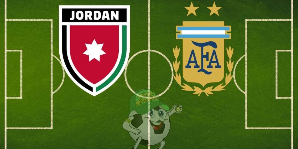 Giordania Argentina cronaca diretta live e risultato in tempo reale