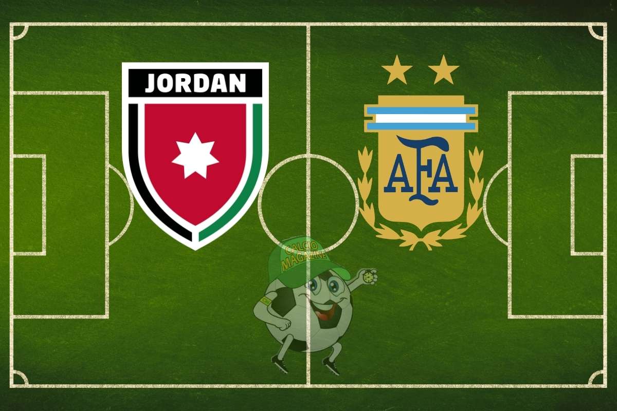 Giordania Argentina cronaca diretta live e risultato in tempo reale