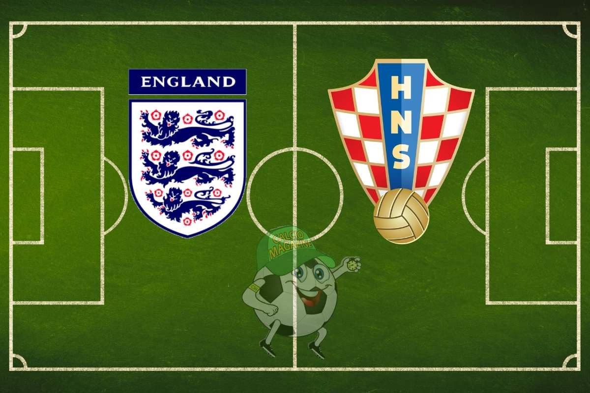 Inghilterra Croazia cronaca diretta live e risultato in tempo reale