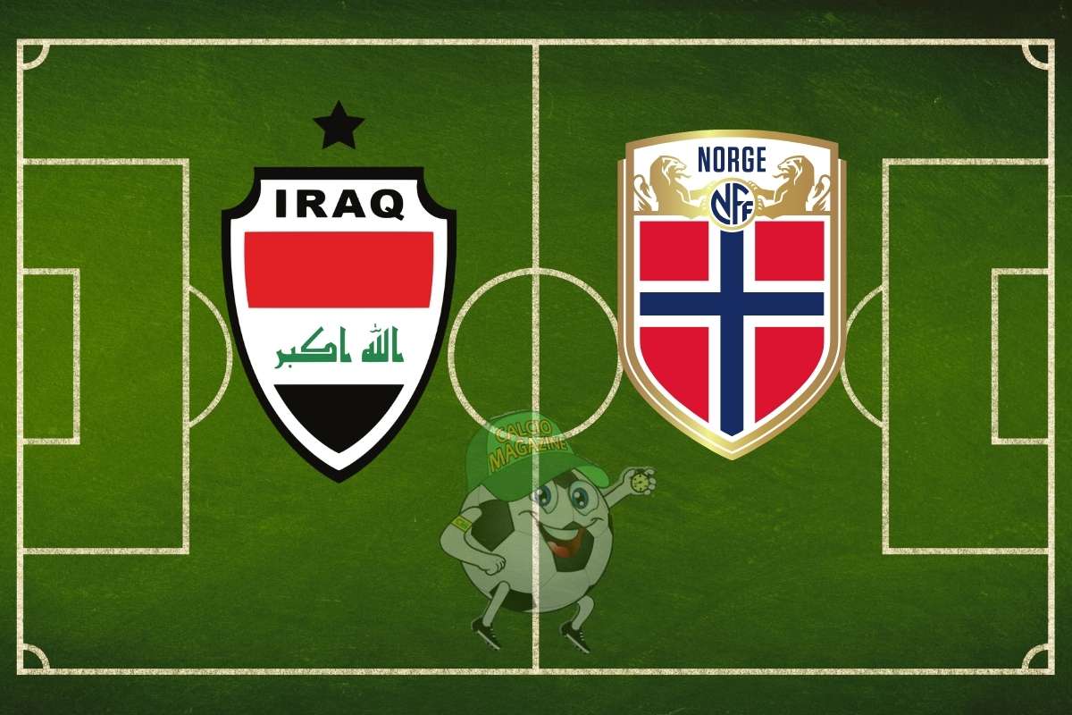 Iraq Norvegia cronaca diretta live e risultato in tempo reale