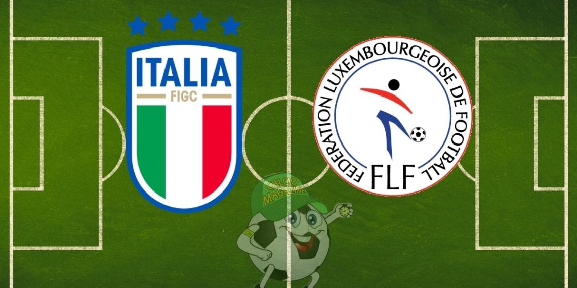 Italia Lussemburgo cronaca diretta live e risultato in tempo reale