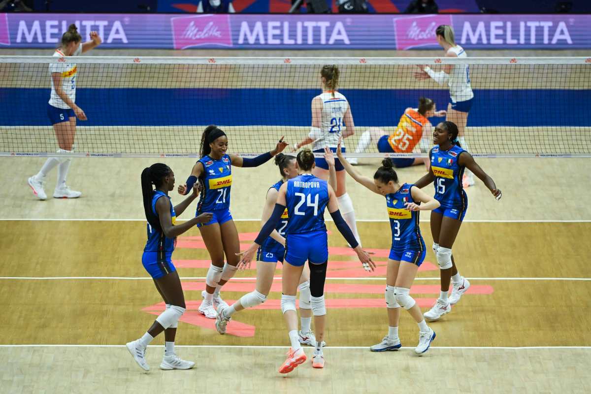 italia olanda volley 5 giugno 2026