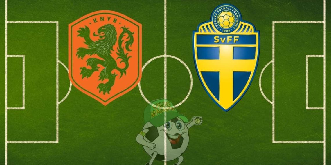 Olanda Svezia cronaca diretta live e risultato in tempo reale