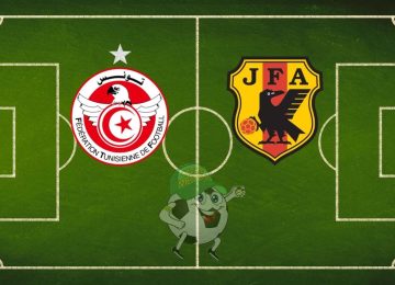 Tunisia Giappone cronaca diretta live e risultato in tempo reale