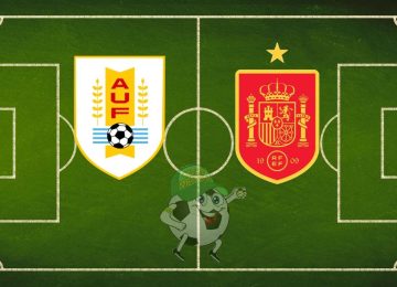 Uruguay Spagna cronaca diretta live e risultato in tempo reale