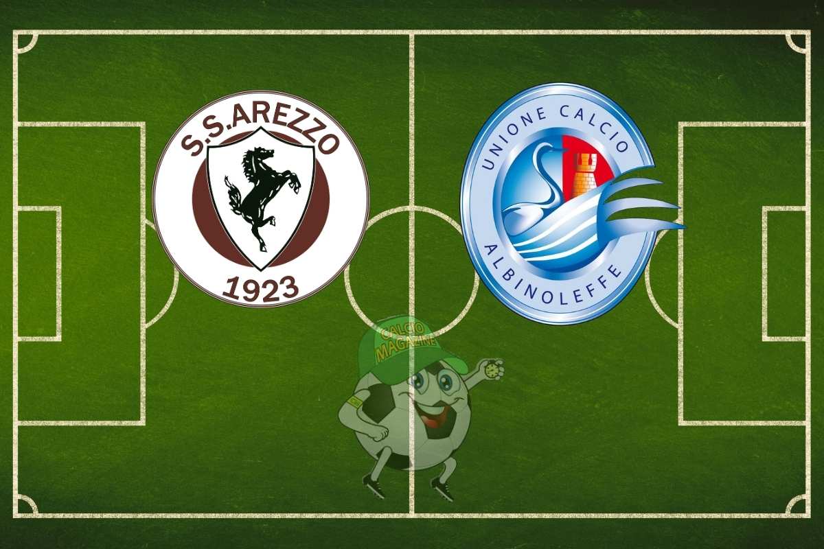Arezzo AlbinoLeffe cronaca diretta live e risultato in tempo reale