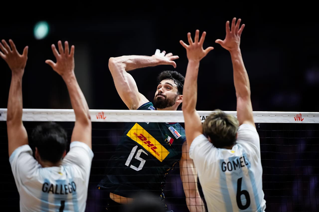 argentina italia vnl