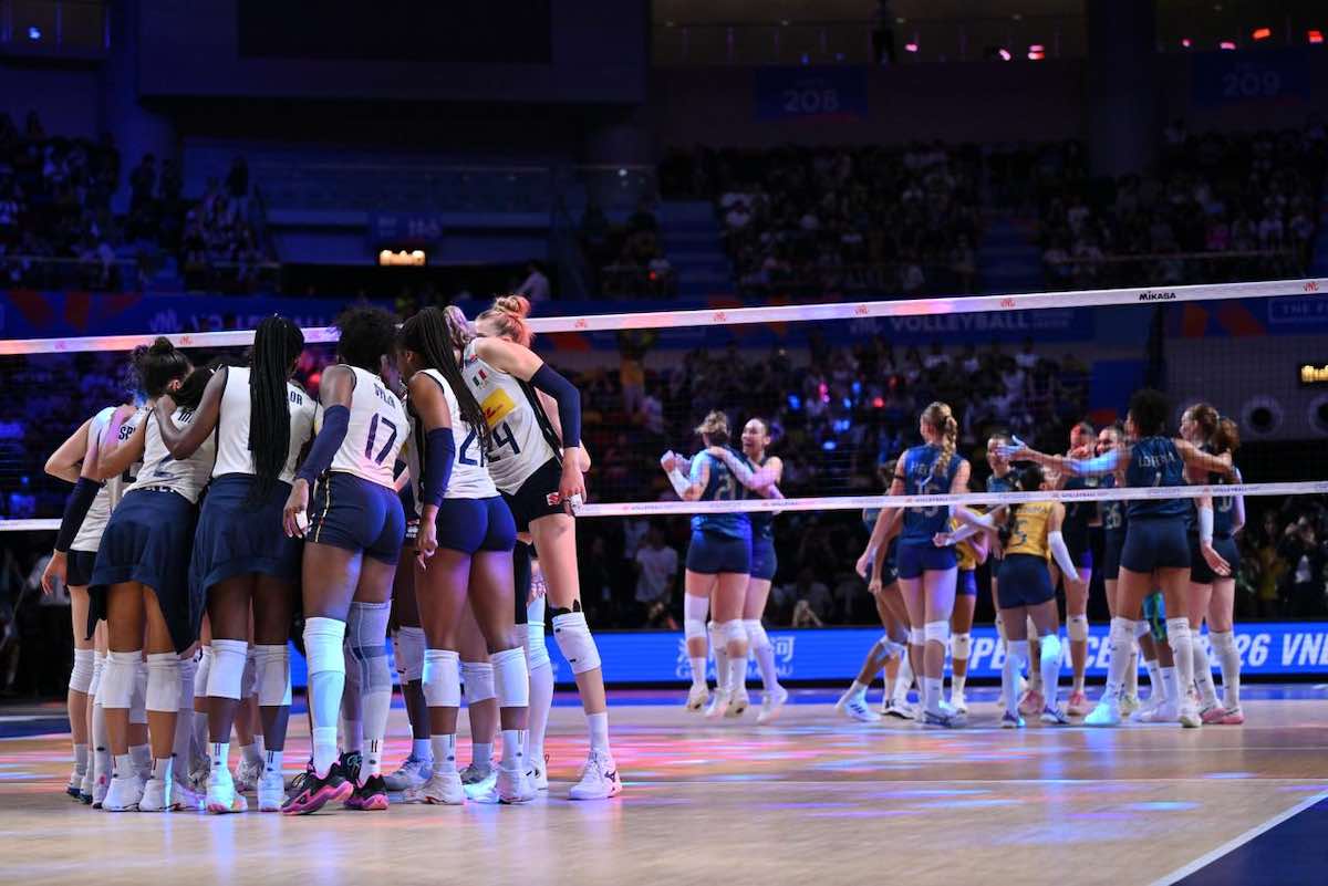brasile italia vnl finals 25 luglio 2026