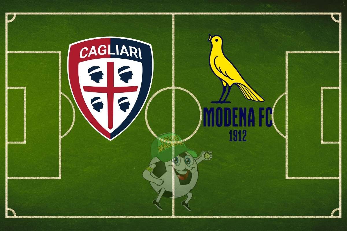 Cagliari Modena cronaca diretta live e risultato in tempo reale