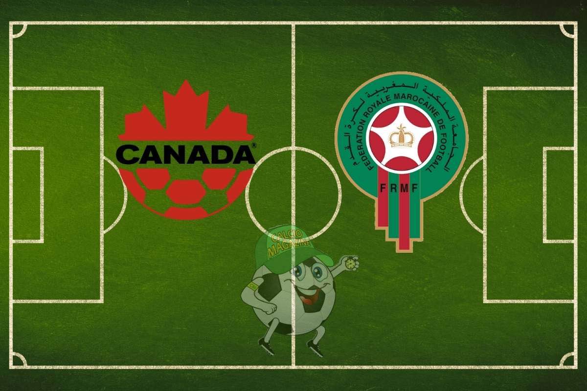 Canada Marocco cronaca diretta live e risultato in tempo reale