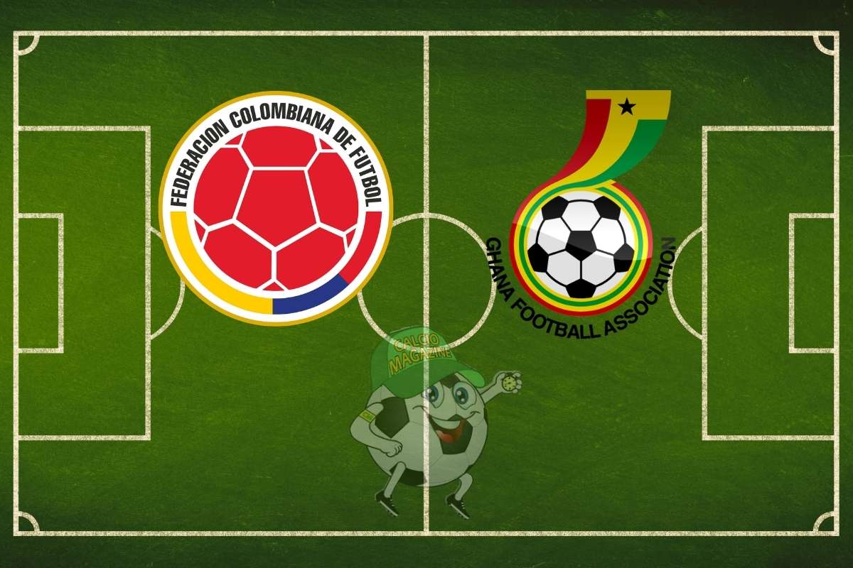 Colombia Ghana cronaca diretta live e risultato in tempo reale