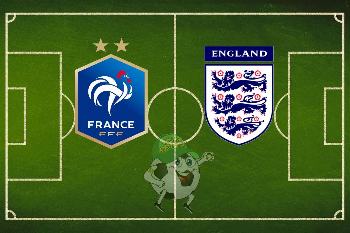 Francia Inghilterra cronaca diretta live e risultato in tempo reale