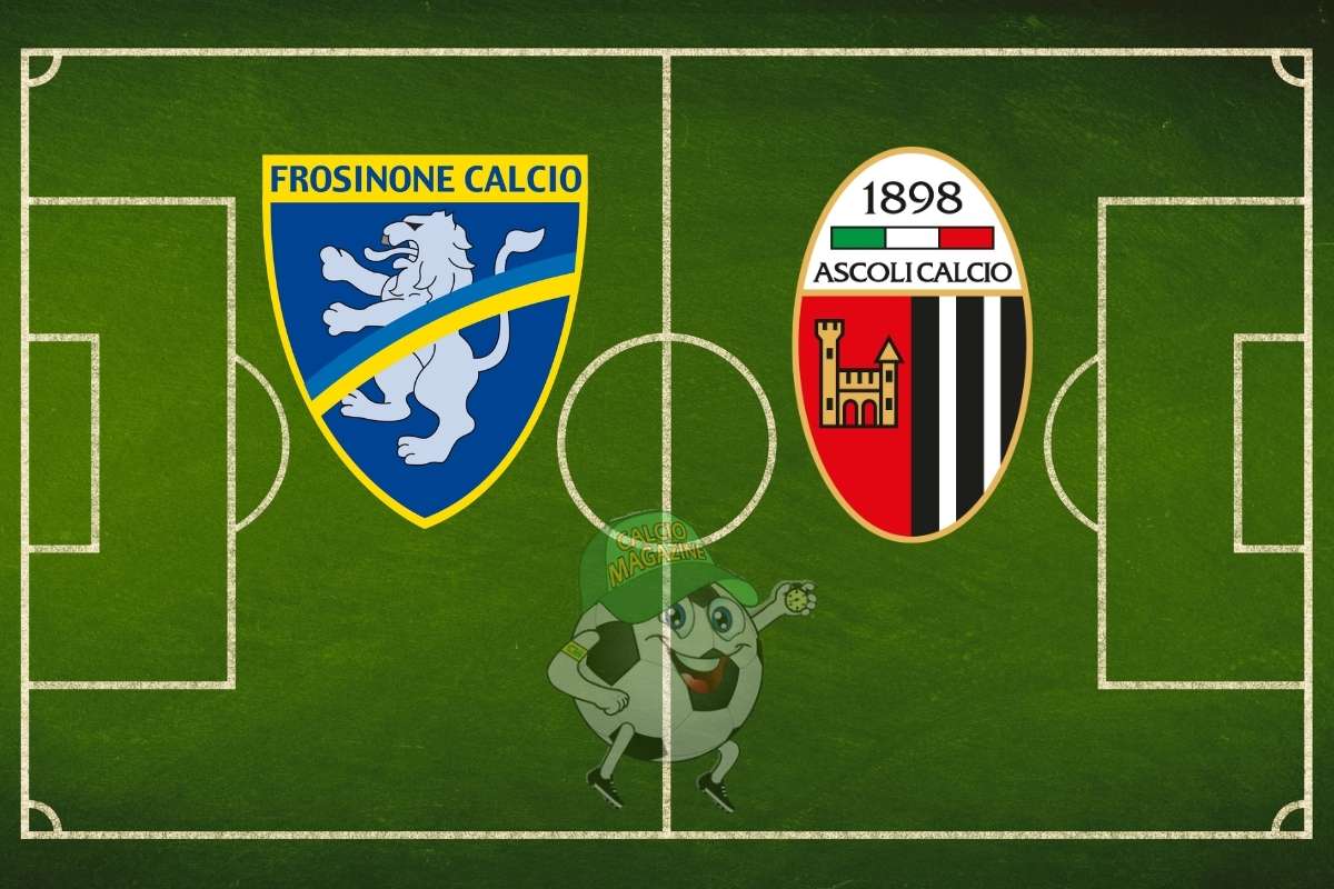 Frosinone Ascoli cronaca diretta live e risultato in tempo reale