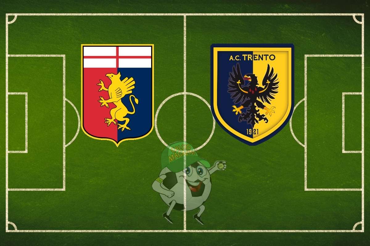 Genoa Trento cronaca diretta live e risultato in tempo reale