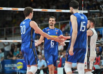 italia pre argentina volley