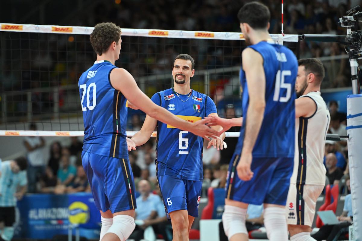 italia pre argentina volley