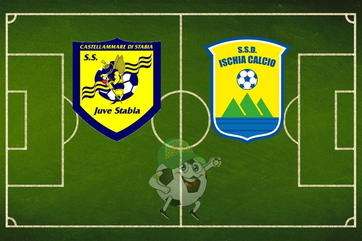 Juve Stabia Ischia cronaca diretta live e risultato in tempo reale
