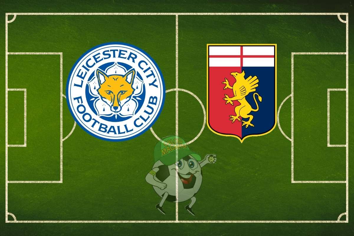 Leicester City Genoa cronaca diretta live e risultato in tempo reale