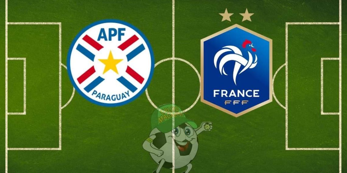 Paraguay Francia cronaca diretta live e risultato in tempo reale