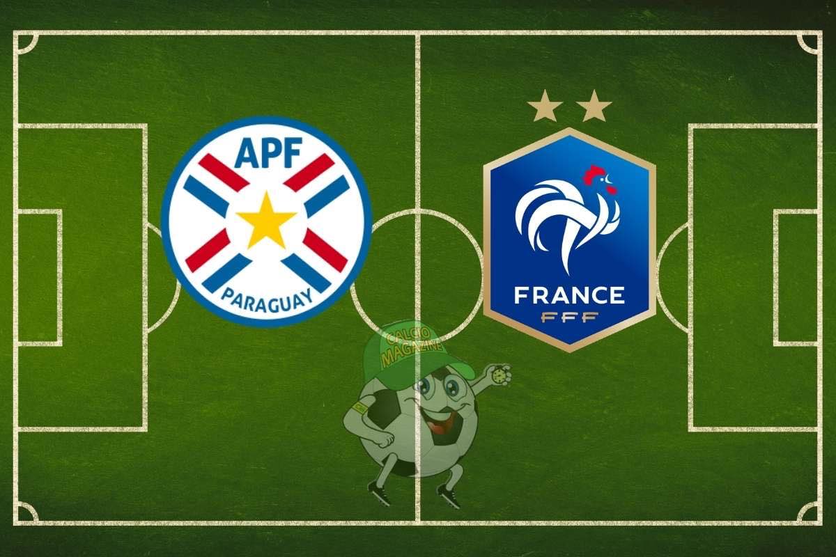 Paraguay Francia cronaca diretta live e risultato in tempo reale