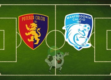 Potenza Manfredonia cronaca diretta live e risultato in tempo reale