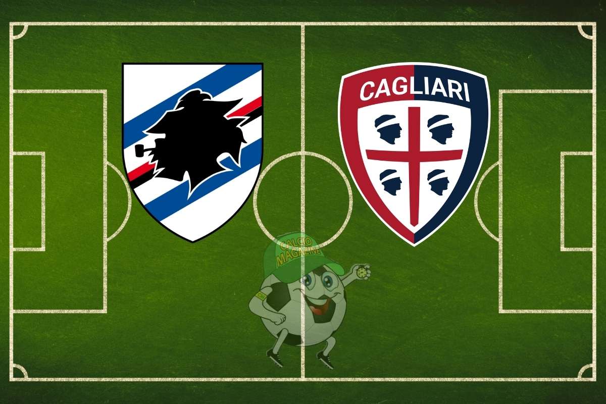 Sampdoria Cagliari cronaca diretta live e risultato in tempo reale