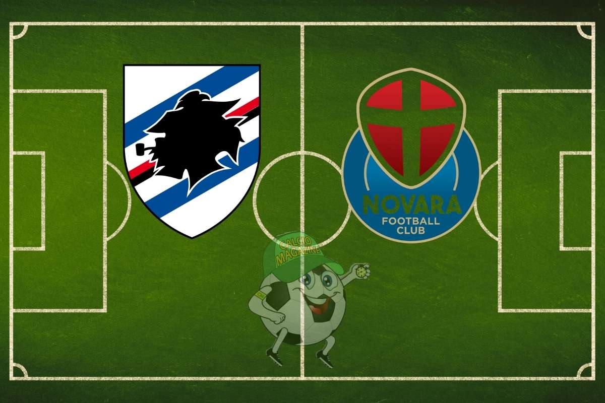 Sampdoria Novara cronaca diretta live e risultato in tempo reale