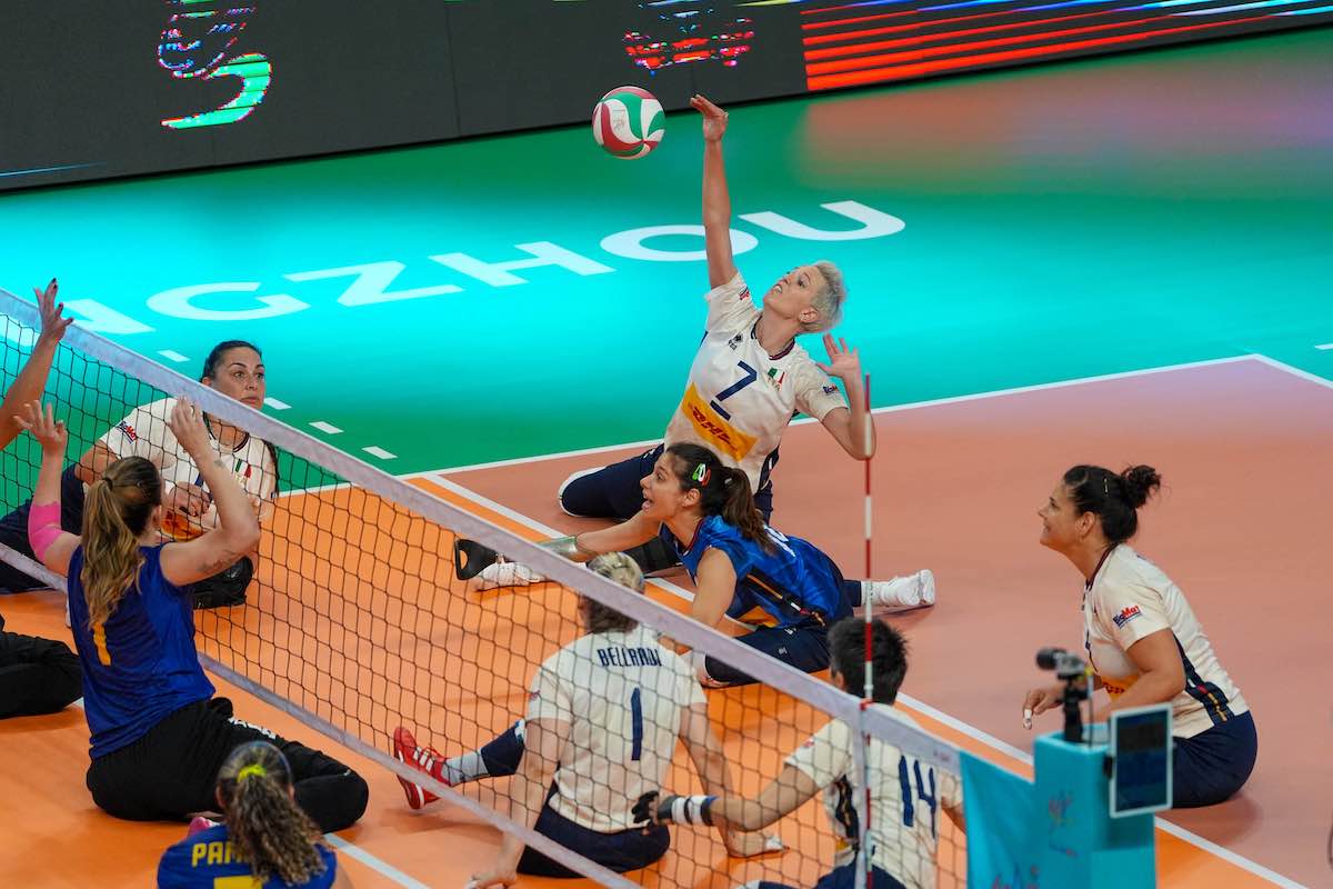 sitting volley italia brasile