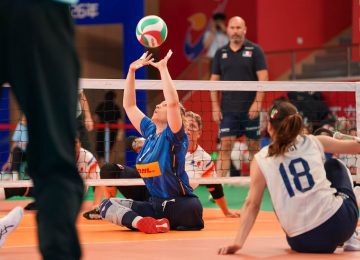 sitting volley italia francia